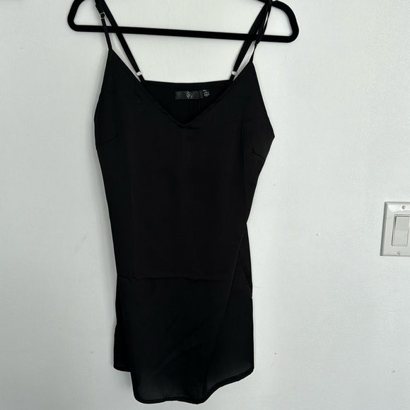 Misguided black cami dress - Picture 1 of 2